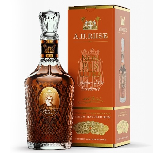 Rum A.H. RIISE Non Plus Ultra Ambre dOr Excellence 42% Vol. 700 ml