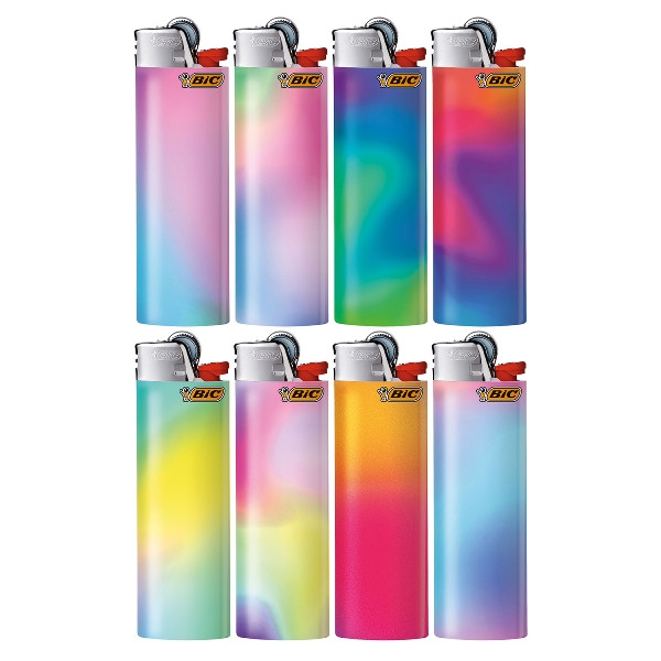 Einwegfeuerzeug Stein BIC Maxi Gradient Steller mit 50 Stück