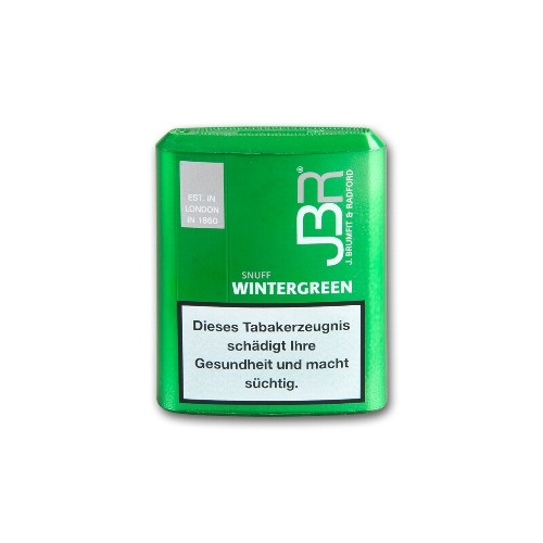 JBR Wintergreen Snuff Schnupftabak 10 Gramm