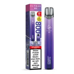 E-Shisha ELFBAR 800 Einweg Strawberry Raspberry Cherry Ice 20mg
