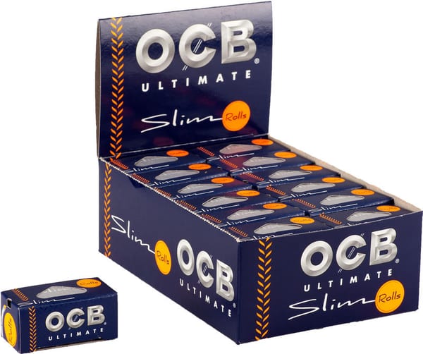 DISPLAY Zigarettenpapier OCB Ultimate Slim Rolls