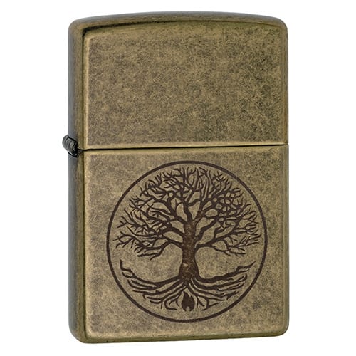 ZIPPO messing antik Tree of Life 60005187