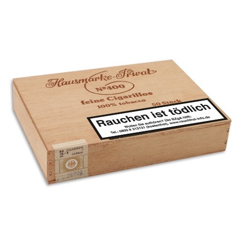 Hausmarke Privat No.400 Sumatra 50 Zigarillos