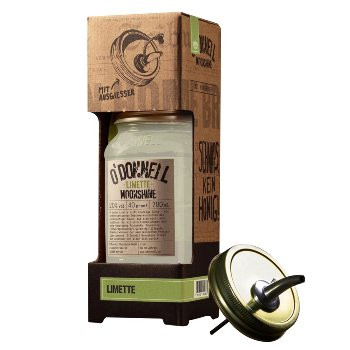Likör O'DONNELL MOONSHINE Limette 20% Vol. mit Ausgießer