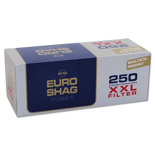 250 Stück Euro Shag XXL Zigarettenhülsen