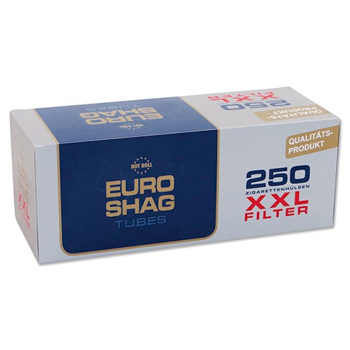 250 Stück Euro Shag XXL Zigarettenhülsen