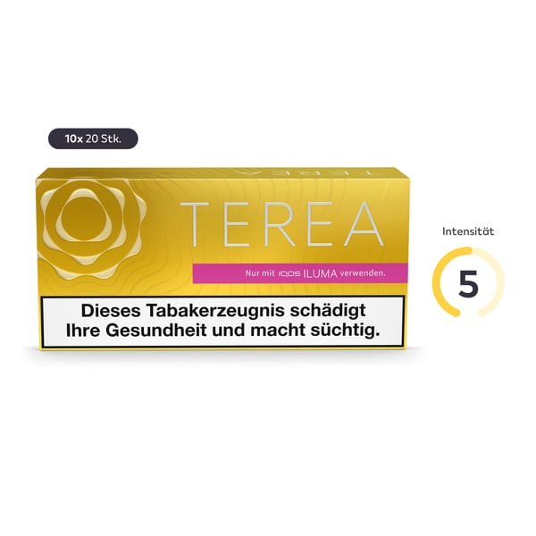 10 Schachteln TEREA YELLOW