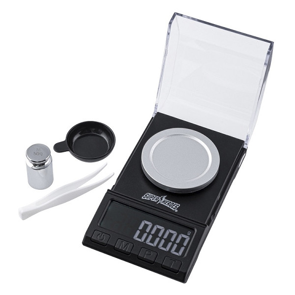 Waage digital SUPER HEROES 50g/0,001g schwarz/silber 12 x 6,5 x 3 cm