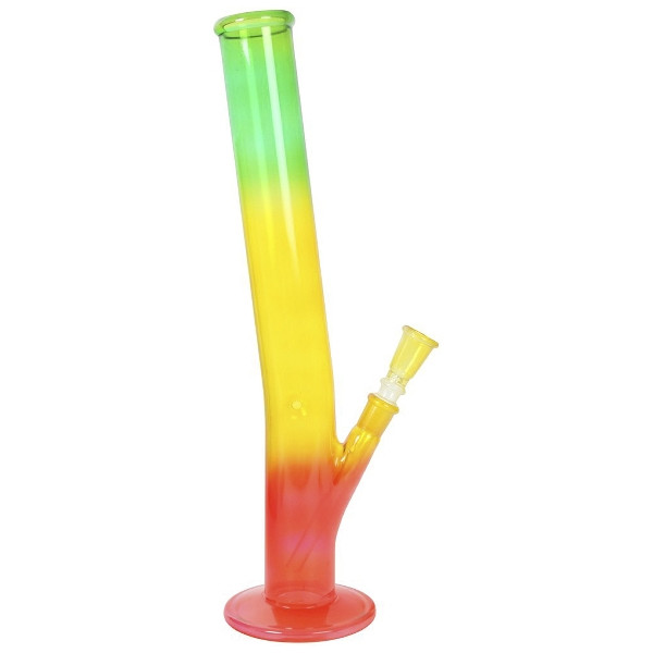 Bong Glas Rainbow 42 cm hoch
