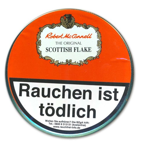 Pfeifentabak Robert McConnell Scottish Flake 50 Gramm