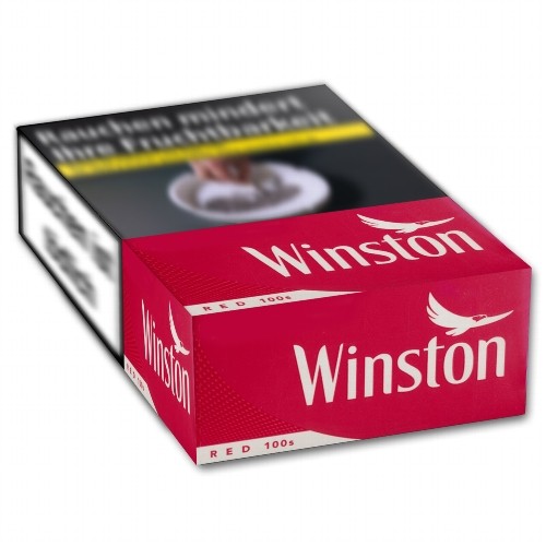 Winston Zigaretten Red 100s XXL King Size Filter 8 x 30 TABAKBÖRSE24.de
