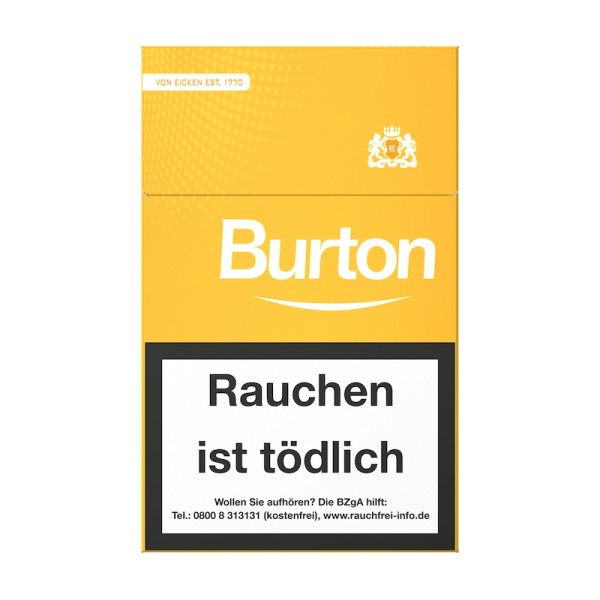 Burton Gold Naturdeckblatt Filterzigarillos (10x17)