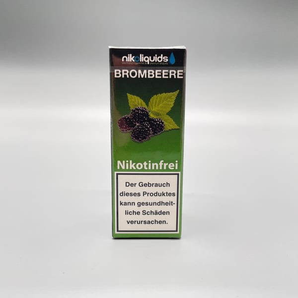 E-Liquid NIKOLIQUIDS Brombeere 0 mg