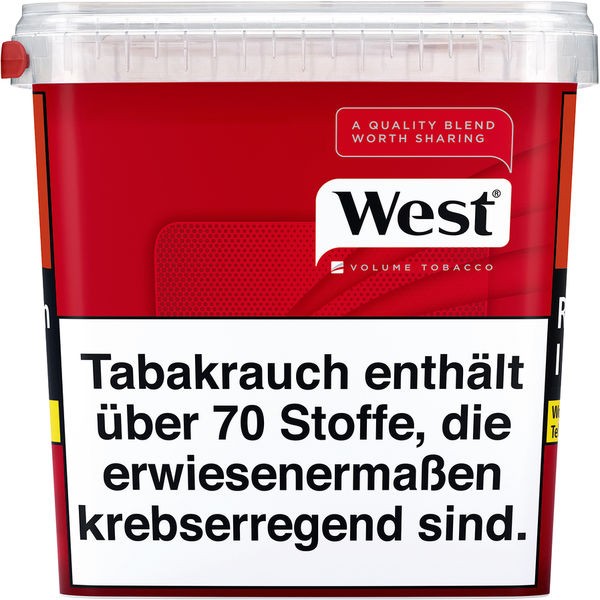 West Zigarettentabak Red Volume Tobacco 190 Gramm