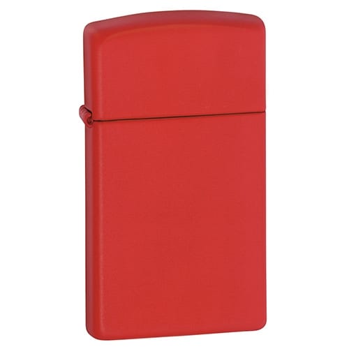 ZIPPO Slim Red matte 60005404