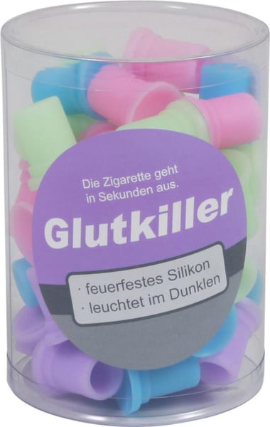 Glutkiller Silikon geschlossen bunt sortiertnachtleuchtend