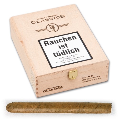 TABACCO FACTORY Classics No. 6 Sumatra Zigarren