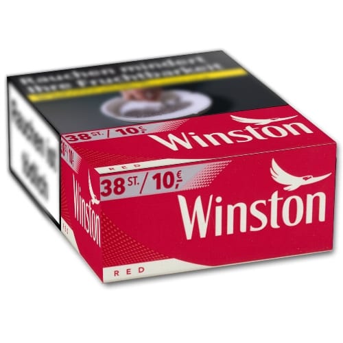 Winston Zigaretten Red XXXXL-Box 10,00 Euro (5x38)