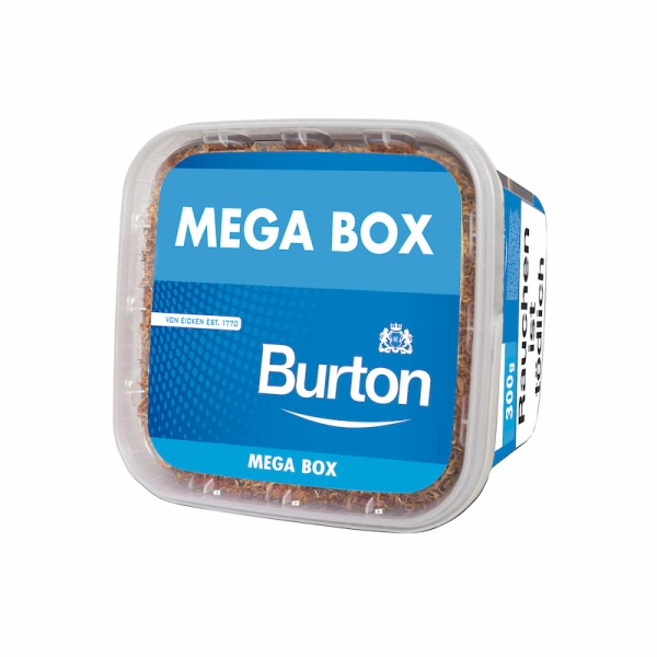 BURTON Volumen BLUE Zigarettentabak XXX Size 300 GRAMM