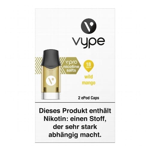 E-Kartusche VYPE ePod Caps vPro Wild Mango 18 mg 2 Caps