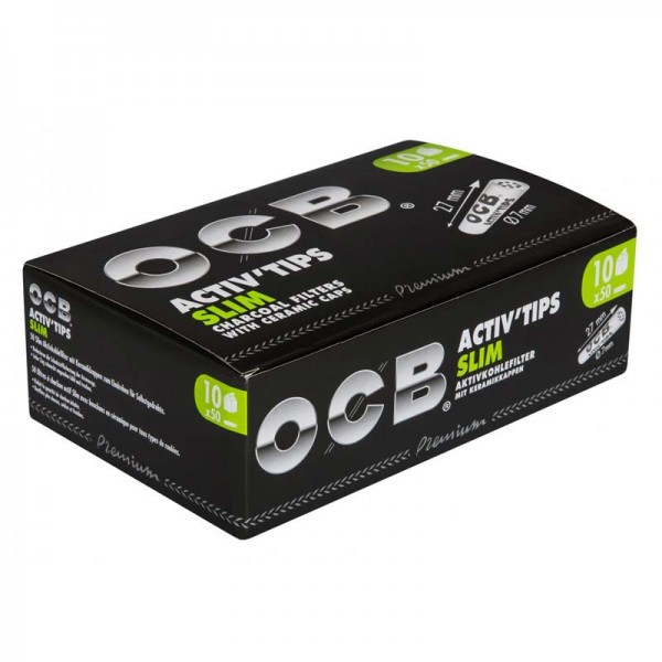 Zigarettenfilter OCB aktiv'tips slim 7mm