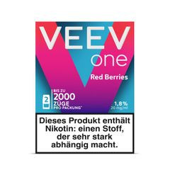 E-Shisha VEEV ONE PODS RED BERRIES
