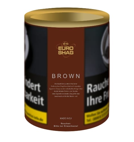 Zigarettentabak Euro Shag Brown 110 Gramm