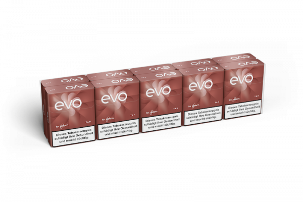 10 Schachteln EVO Tan