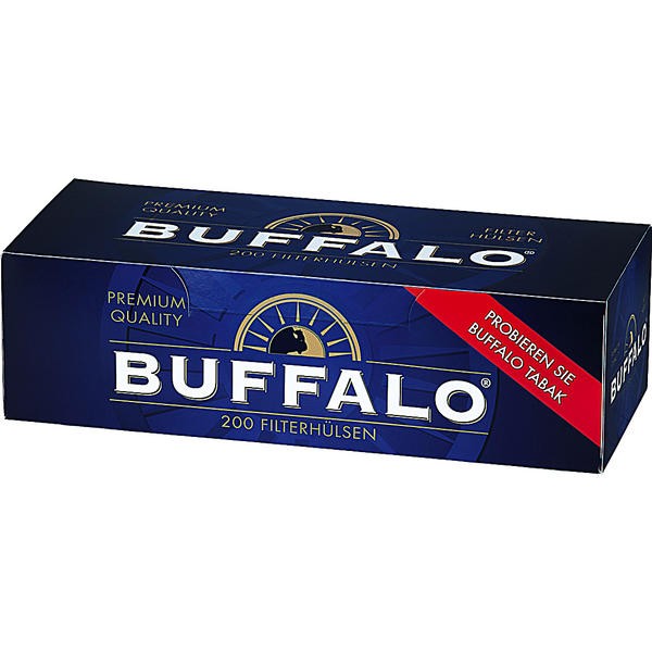 200er Buffalo Hülsen Zigarettenhülsen