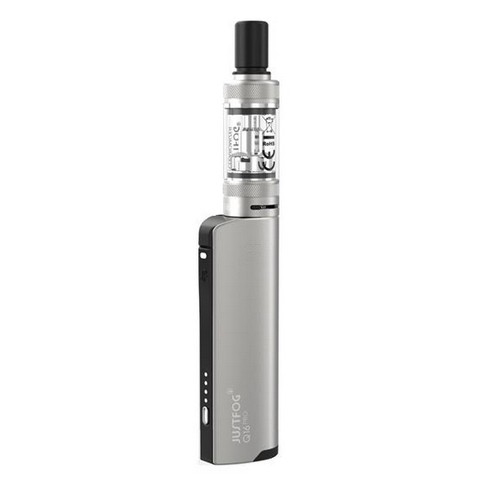E-Zigarette JUSTFOG Q16 Pro Set silber 900 mAh