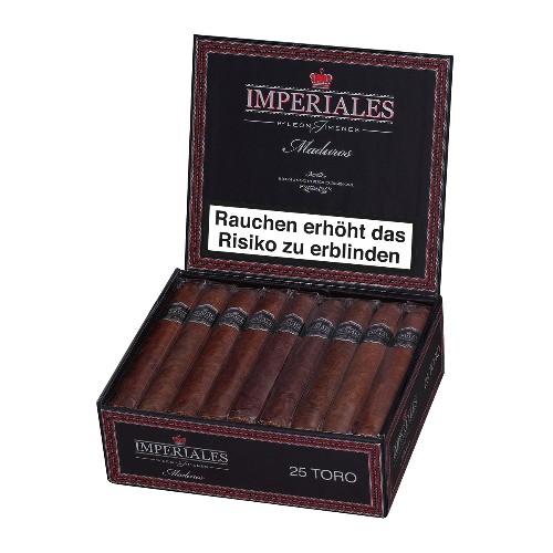Imperiales by León Jimenes Maduros Toro 25 Zigarren