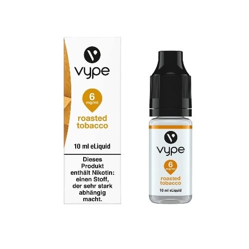 Liquid VYPE Bottle EDR Roasted Tobacco 6mg Nikotin
