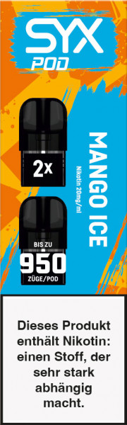 SYX | Mango Ice | Liquid Pod | 20mg | 2er Pack