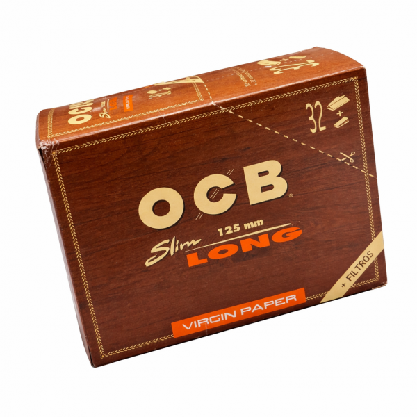 Display OCB Unbleached Long Slim Virgin +Tips 32x32