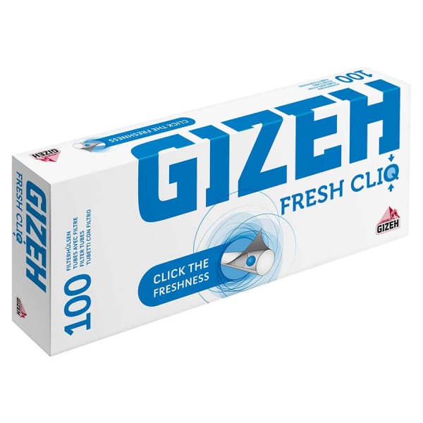 100 Stück Packung GIZEH Fresh Cliq Hülsen