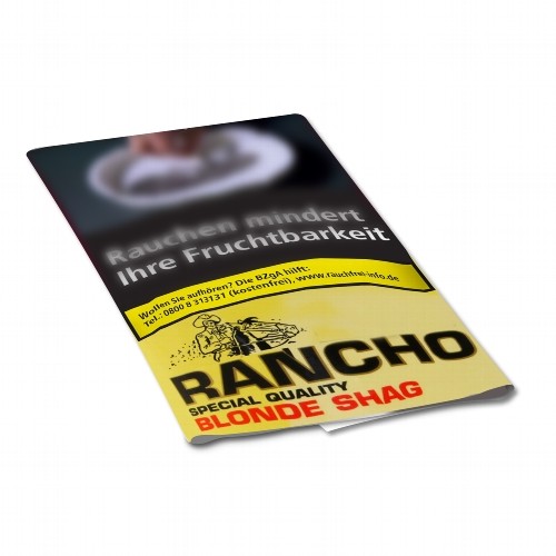 POUCH Zigarettentabak Rancho Pouch Blonde Shag 40 Gramm