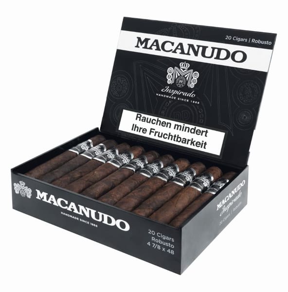 Macanudo Inspirado Black Robusto 20 Zigarren