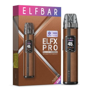 E-Zigarette ELFBAR Elfx Pro braun 1200 mAh