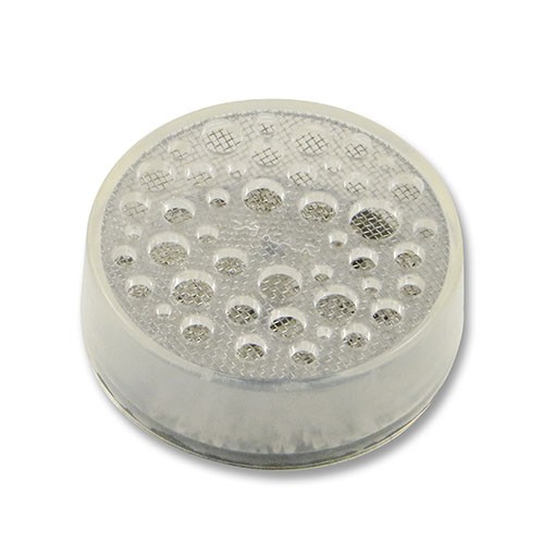 Humidorbefeuchter Xikar rund aus Kunststoff transparent mit Acrylpolymer-Kristallen 6cm