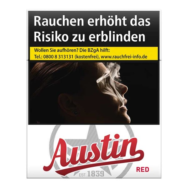 Austin Red Zigaretten Giga Pack (8x25)