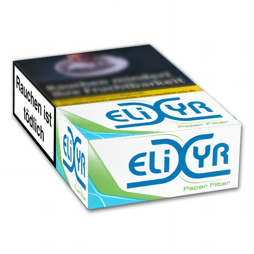 Elixyr+ Zigaretten Green + 8 Packung(en) á 23 Stück und 200 Elixyr Menthol  Filter Tips online versandkostenfrei kaufen bei
