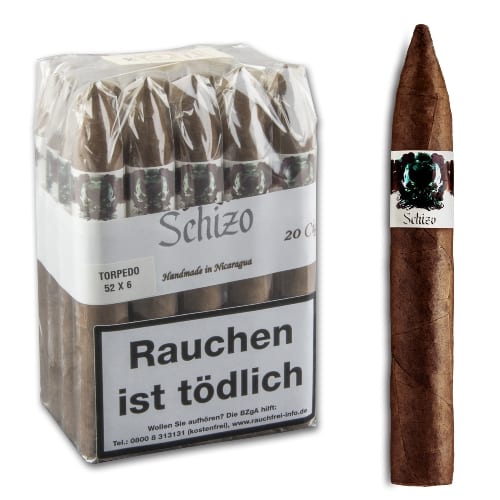 SCHIZO Torpedo 6x52 20 Zigarren