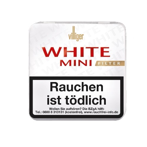 Villiger White Mini Filter 20 Zigarillos