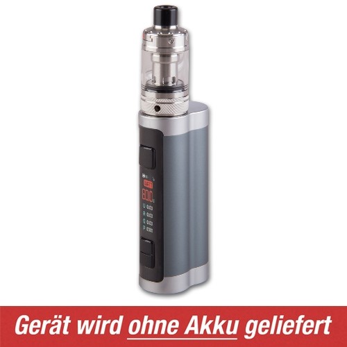 E-Zigarette ASPIRE Zelos X gunmetall 0,1 - 3,5 Ohm
