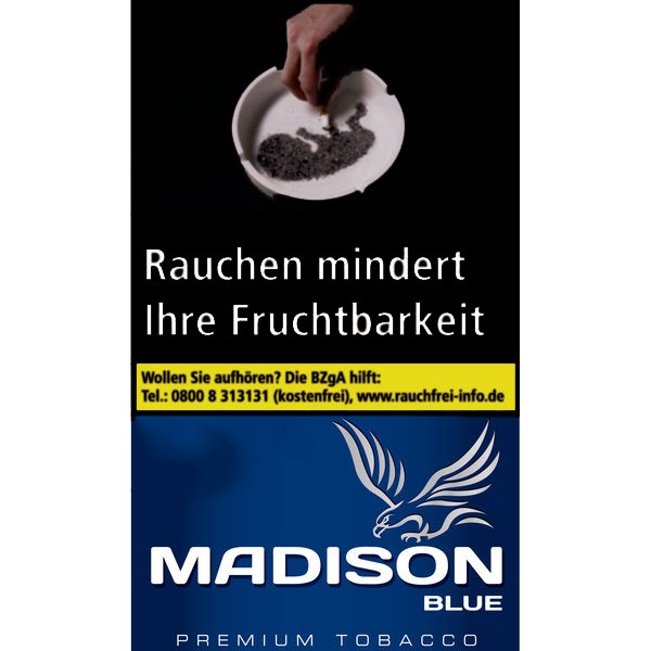 POUCH Zigarettentabak MADISON Blue (30 g)