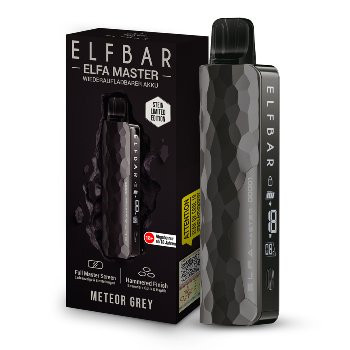E-Zigarette ELFBAR Elfa Master meteor-grau 850 mAh Limited Edition