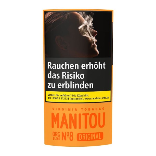 Orange Manitou Zigarettentabak Org Blend No.8 30 Gramm (POUCH)