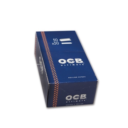 DISPLAY 50 Heftchen à 50 Blättchen Zigarettenpapier OCB Ultimate Standard