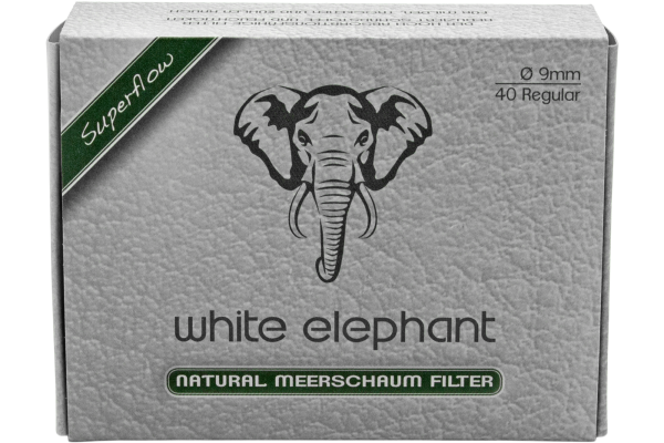 Charcoal Filters Elefant Natur Aktiv Kohle Filter Pfeifenfilter 9 mm 150 St