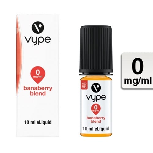 E-Liquid VYPE Bottle Banaberry Blend 0mg